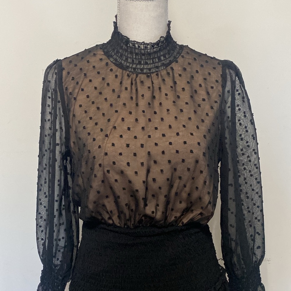 Hello Molly black mini dress - Picture 2 of 4